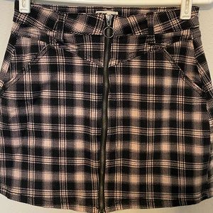 Plaid 5/27W women’s mini skirt